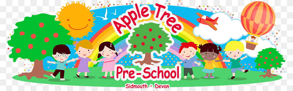Apple Tree Pre School Sidmouth Apple Tree Pre School, Balloon, Person, People, Baby Free Png