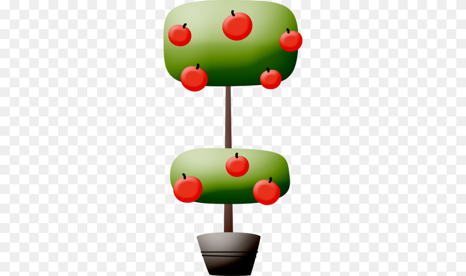 Apple Tree Topiary Clip Art Clip Art, Food, Fruit, Plant, Produce Png