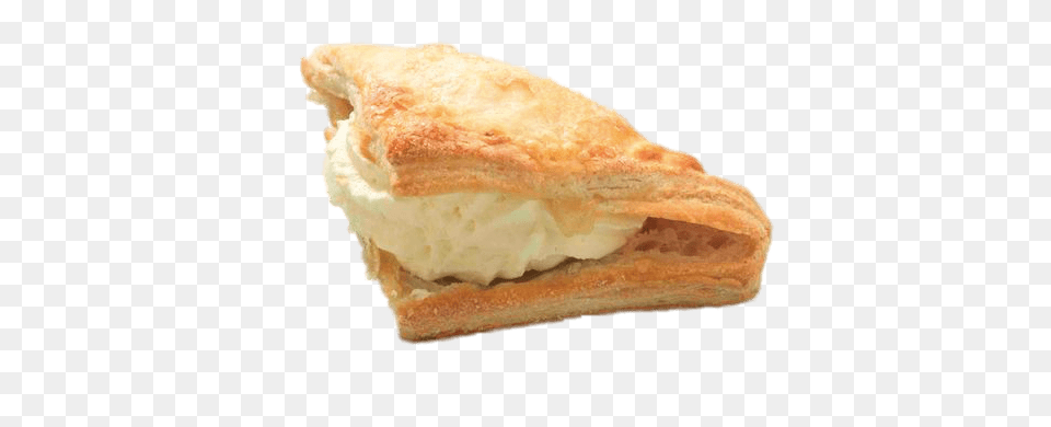 Apple Turnover With Cream, Dessert, Food, Pastry, Sandwich Png