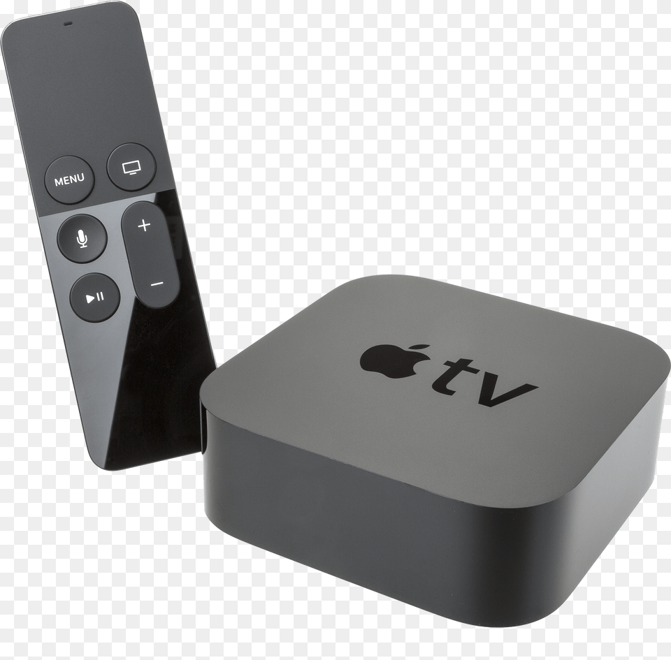 Apple Tv 64 Gb 4th Gen Streaming Media Device Solid, Electronics, Remote Control Free Transparent Png