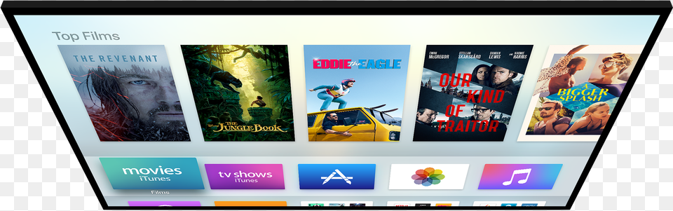 Apple Tv Apple Peliculas, Advertisement, Poster, Adult, Person Free Png Download