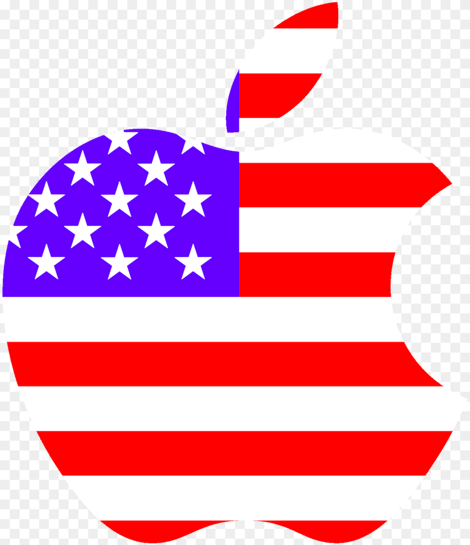 Apple Usa Logo Brands For Hd 3d Usa Flag Circle, American Flag Free Png