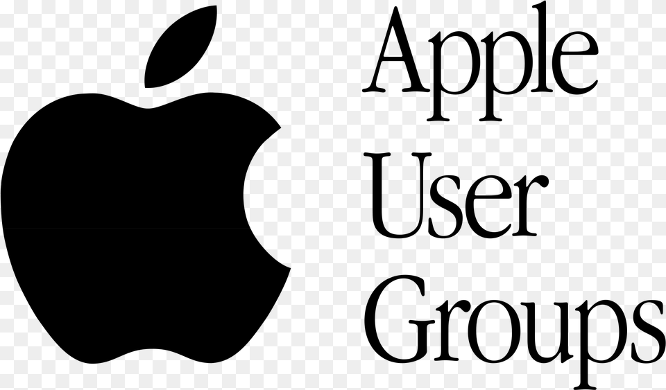 Apple User Groups Logo Apple User Group, Gray Free Transparent Png