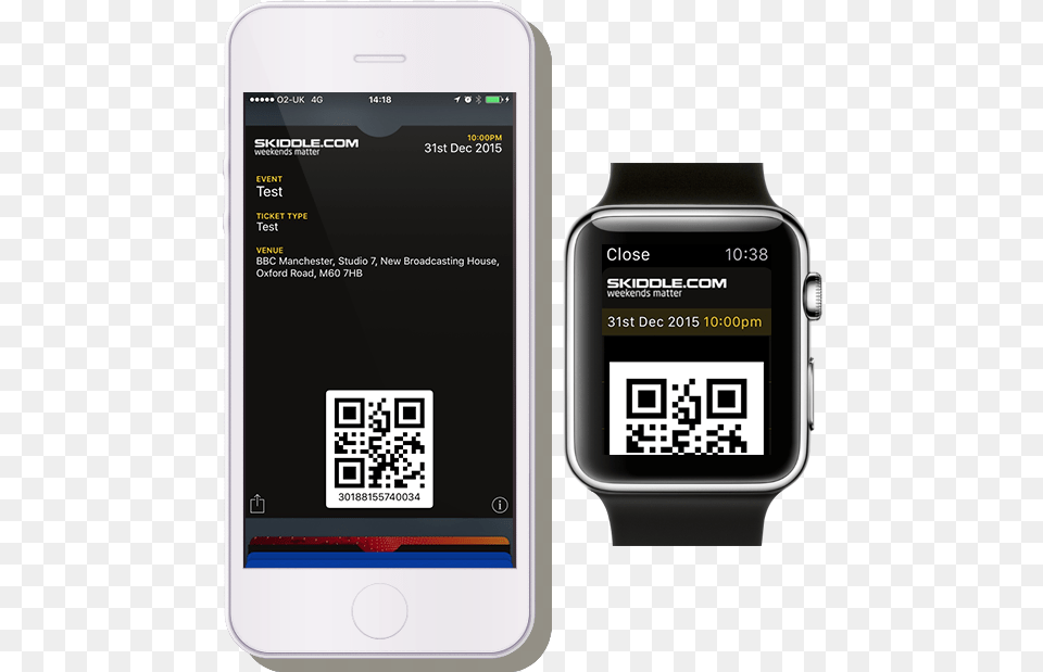 Apple Wallet Is A Convenient Place To Store Event Tickets Skiddle Rapid Scan Ticket, Electronics, Qr Code, Screen, Computer Hardware Free Transparent Png