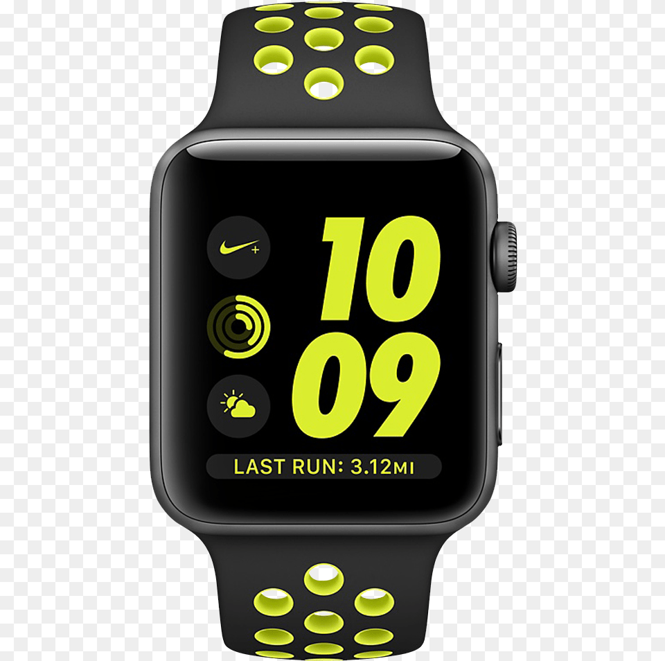 Apple Watch 42mm Series 2 Nike Apple Watch, Electronics, Mobile Phone, Phone, Wristwatch Free Png