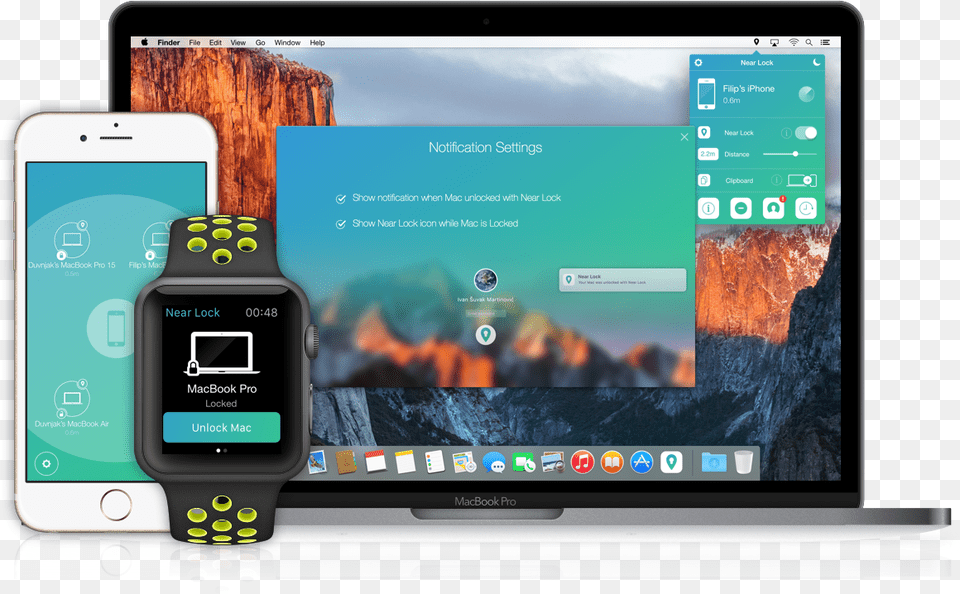 Apple Watch App Macbook, Computer, Electronics, Phone, Mobile Phone Free Transparent Png
