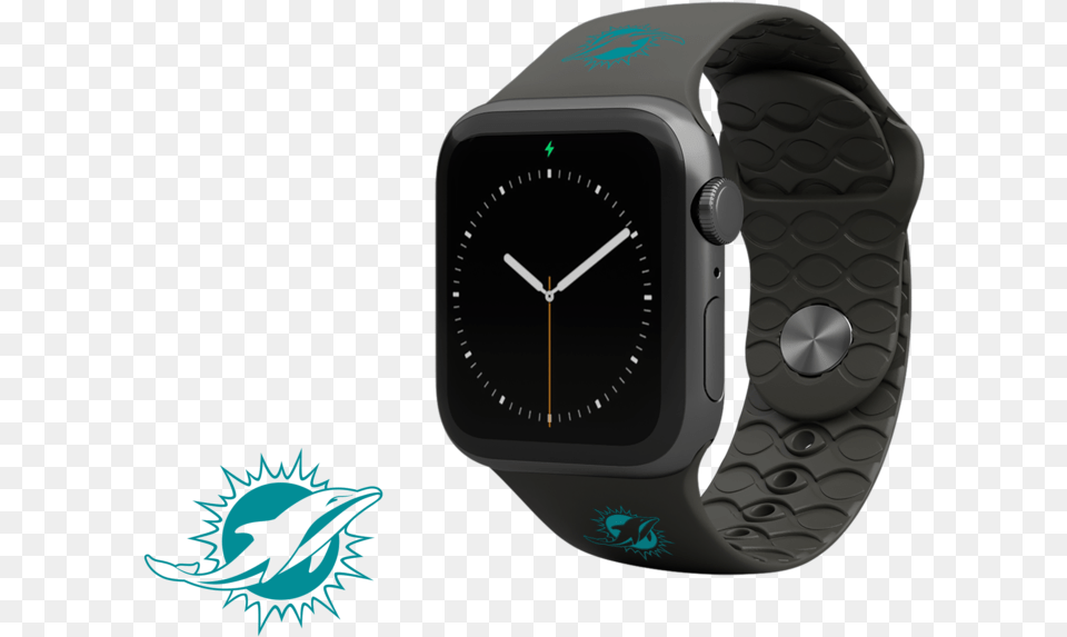 Apple Watch Band Nfl Miami Dolphins Apple Watch Bands New Orleans Saints, Arm, Body Part, Person, Wristwatch Png Image