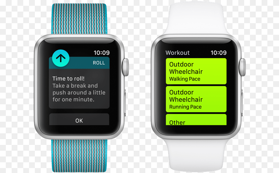 Apple Watch Can Help Wheelchair Users Apple Watch Wheelchair Pushes, Wristwatch, Arm, Body Part, Electronics Free Png