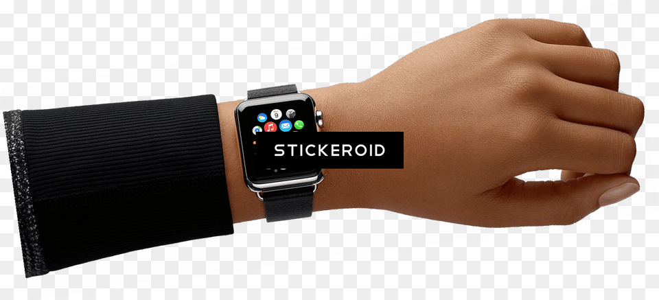 Apple Watch Hand Muzzano Original Sili Wristband Hand With Watch, Body Part, Person, Wrist, Wristwatch Free Png Download