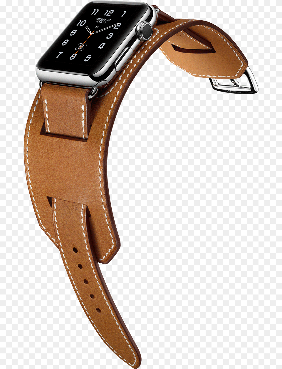 Apple Watch Hermes Cuff Inspired By Equestrian Fittings Apple Watch Strap Black Hermes, Accessories, Wristwatch, Arm, Body Part Free Transparent Png