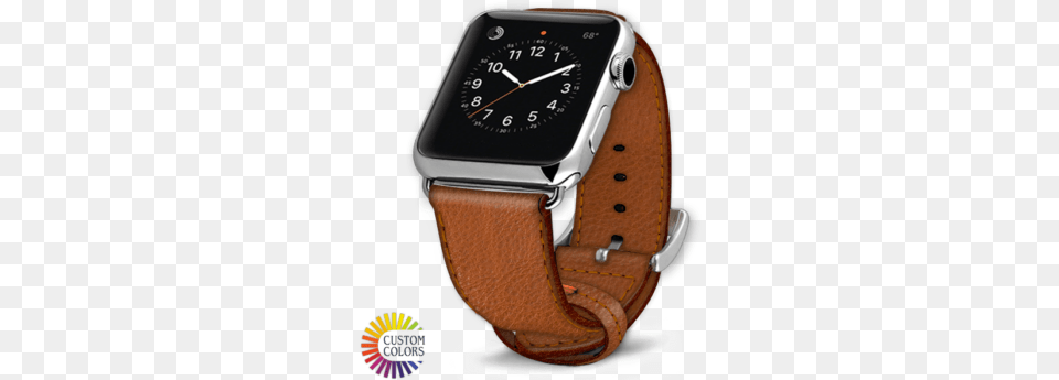 Apple Watch Leather Cases Collection Nicola Meyer Apple Watch Armband Custom, Arm, Body Part, Person, Wristwatch Free Png