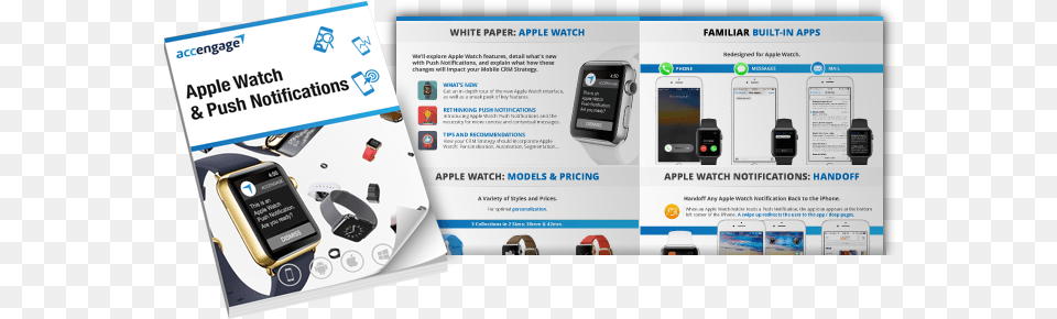 Apple Watch Push Notifications And Mobile Crm White Paper Iphone, Advertisement, Poster, Electronics, Phone Free Transparent Png
