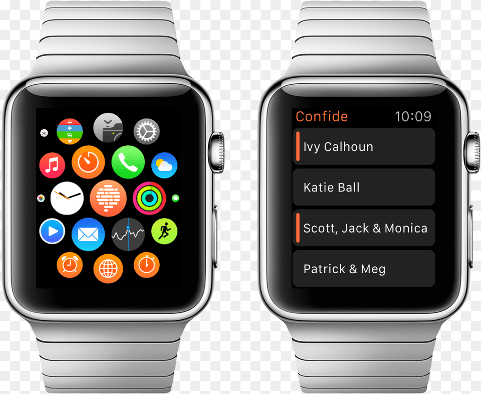Apple Watch Screen Logo, Wristwatch, Arm, Body Part, Person Free Png