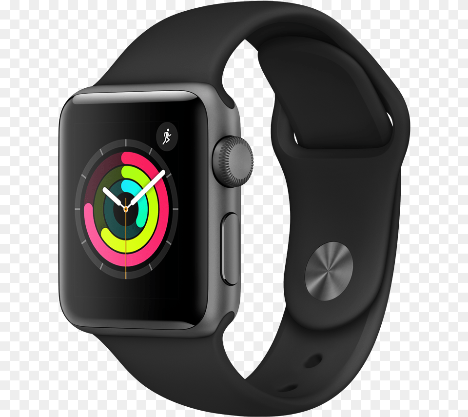 Apple Watch Series 3 Gps 42 Mm Apple Watch 3 Space Gray, Arm, Body Part, Person, Wristwatch Png Image