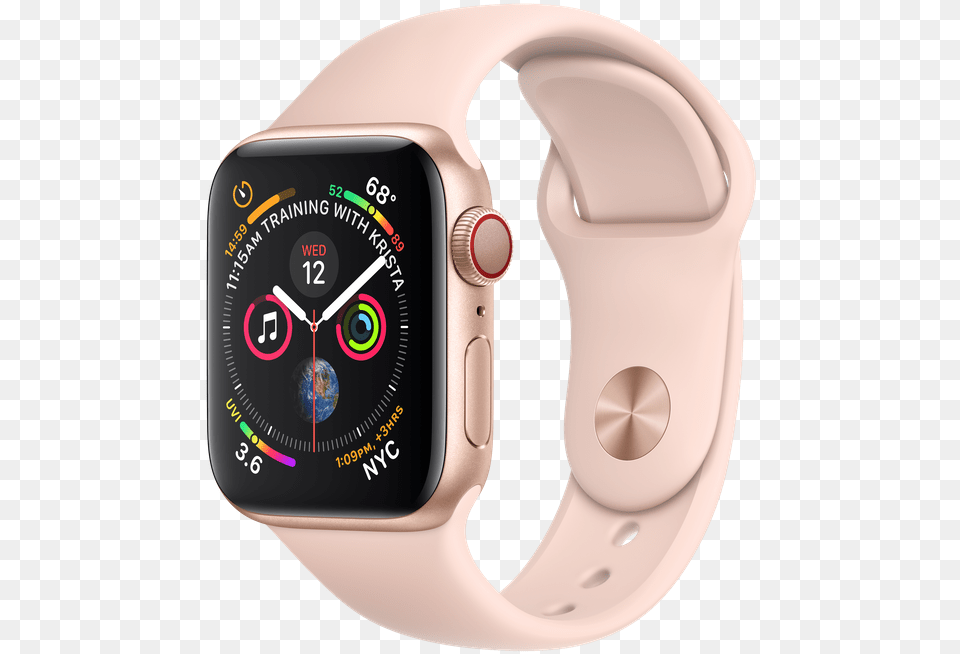 Apple Watch Series 4 Gps Cellular 40mm Gold Aluminum Apple Watch Series 5 Gold, Arm, Body Part, Person, Wristwatch Png