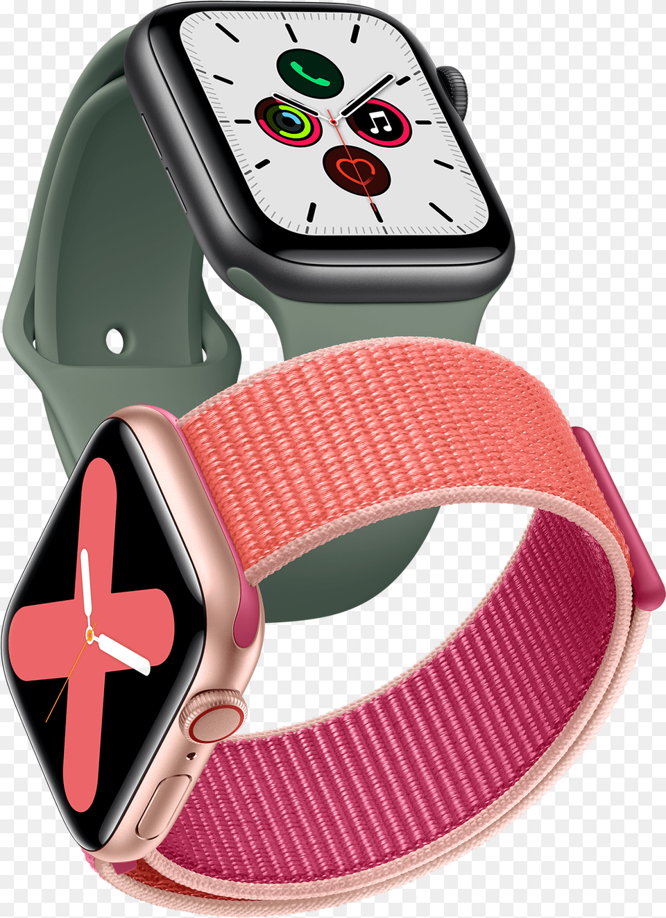 Apple Watch Series 5 Gps Cellular One Number Spark Nz Apple Watch Series 5 Transparent, Arm, Body Part, Person, Wristwatch Png