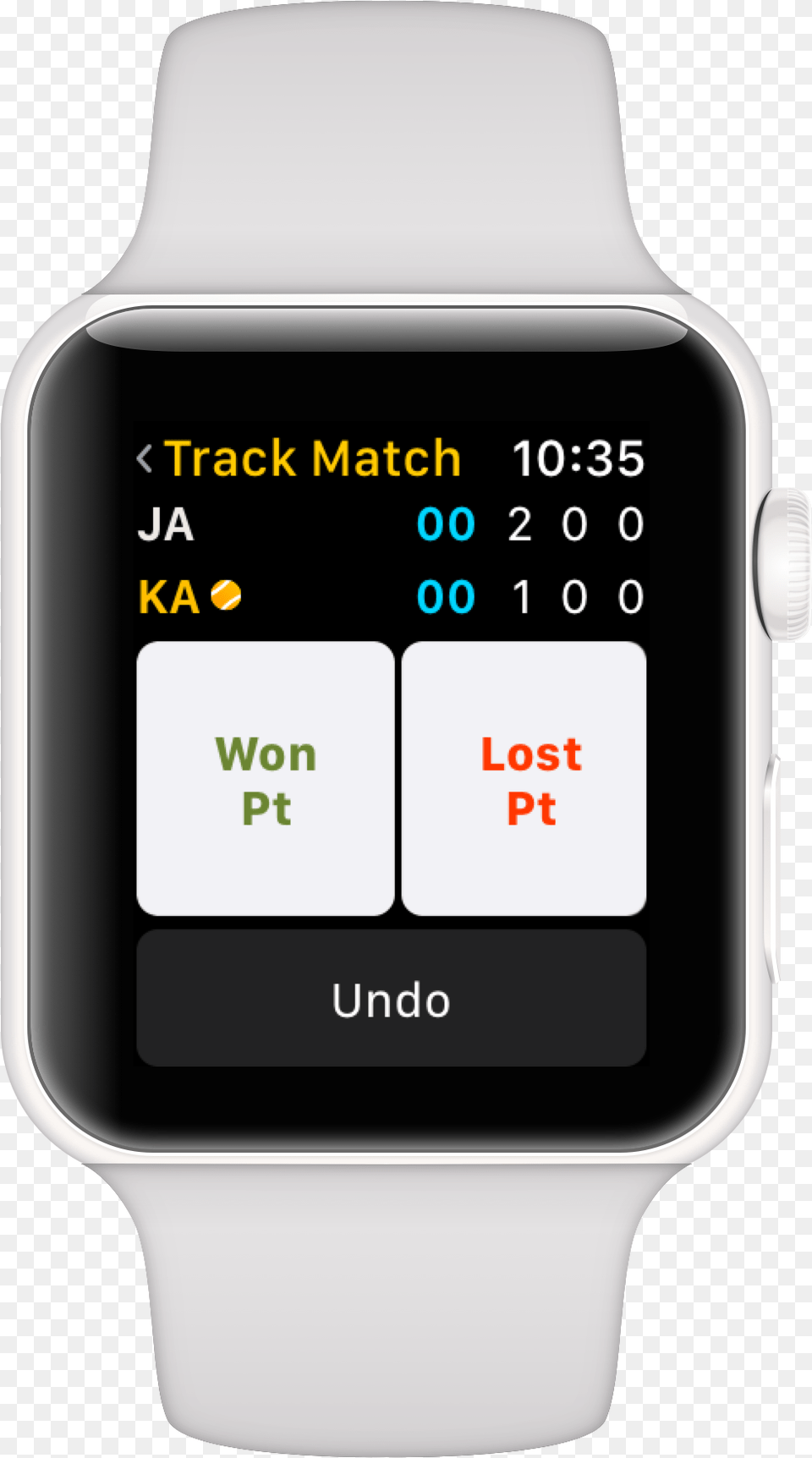 Apple Watch Tennis Tracker, Wristwatch, Electronics, Digital Watch, Screen Free Png