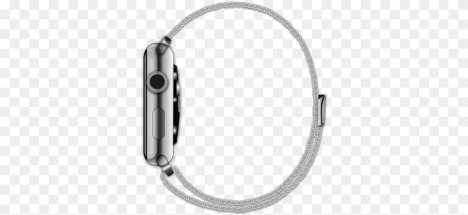 Apple Watch With A Milanese Loop Apple Watch, Electronics, Phone, Accessories, Jewelry Png
