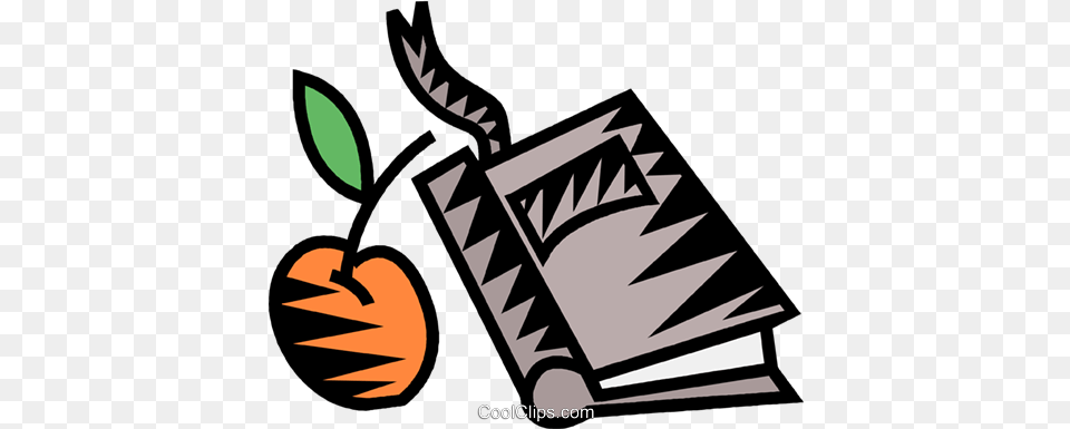 Apple With School Book Royalty Vector Clip Art Clip Art Png