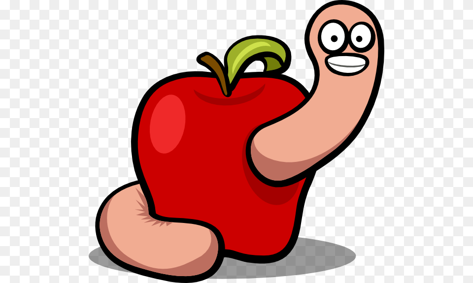 Apple Worm Clip Arts For Web, Food, Fruit, Plant, Produce Free Png