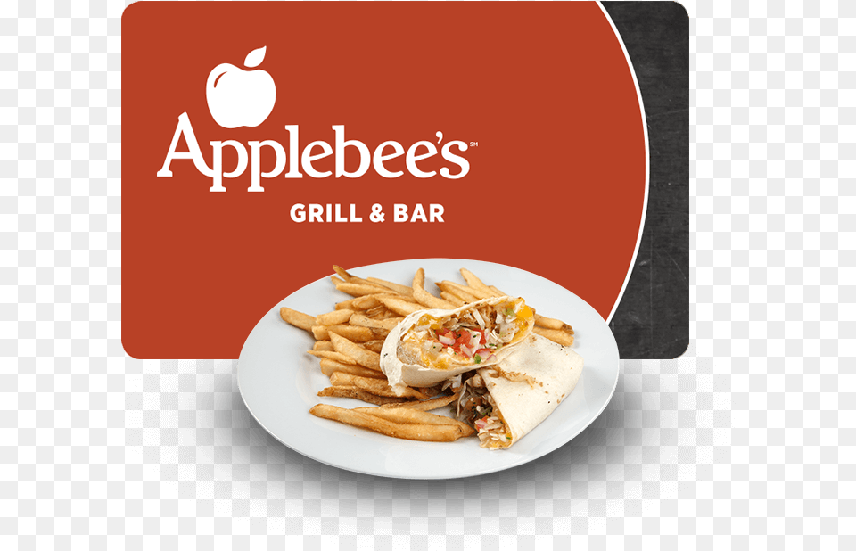 Applebees Gift Card, Food, Lunch, Meal, Advertisement Free Png