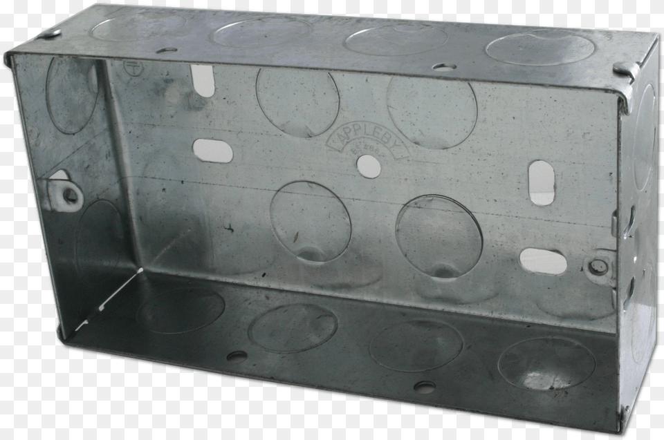 Appleby 2 Gang 35mm Metal Box Png Image