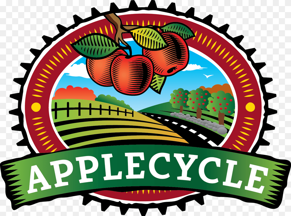 Applecycle, Logo, Sticker, Dynamite, Weapon Free Png Download