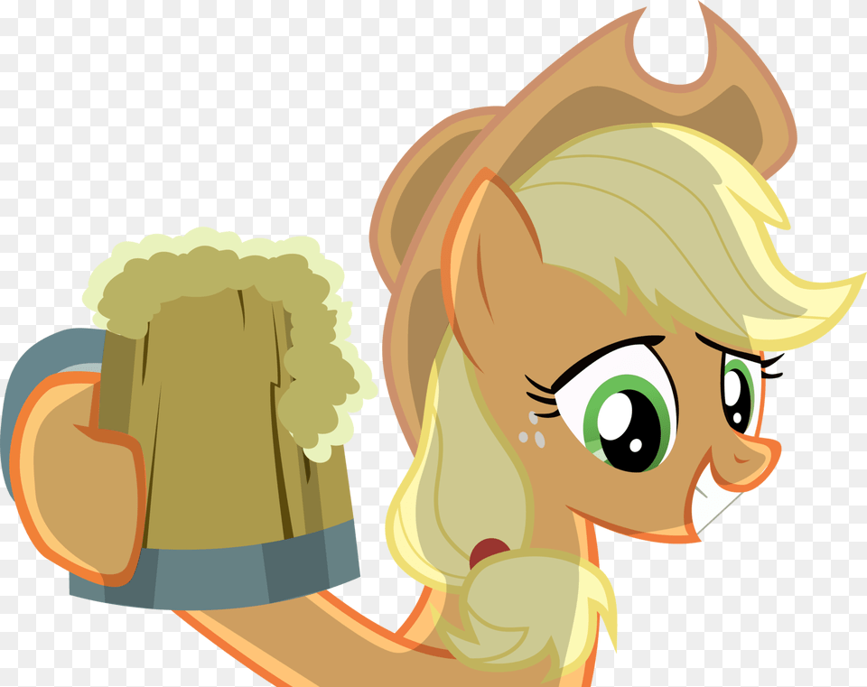 Applejack, Book, Comics, Face, Head Free Png Download