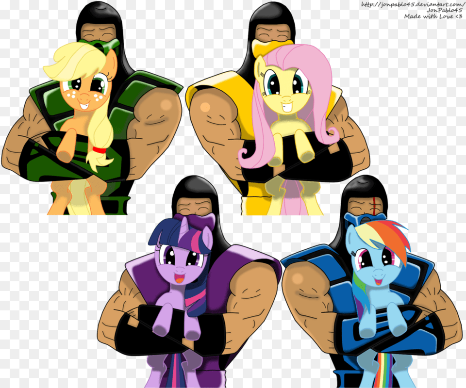 Applejack Artist Jonpablo Atrist Jonpablo Crossover Mortal Kombat My Little Pony, Publication, Book, Comics, Art Free Png