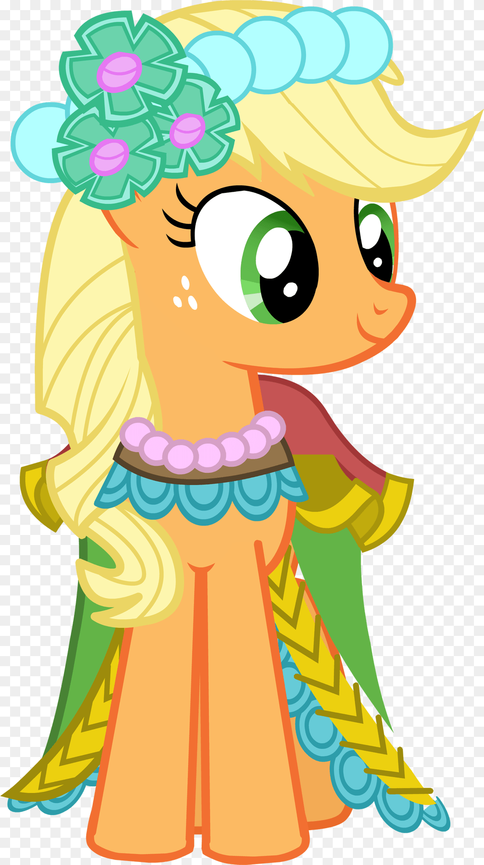 Applejack Bridesmaid Bridesmaid Dress Castle Creator My Little Pony Apple Jack, Baby, Person, Art Free Transparent Png