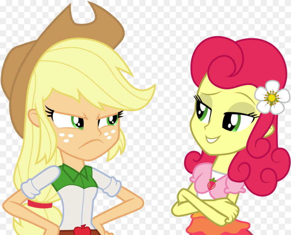 Applejack Cutie Mark Vector For Kids Applejack And Strawberry Sunrise, Baby, Book, Comics, Person Free Png