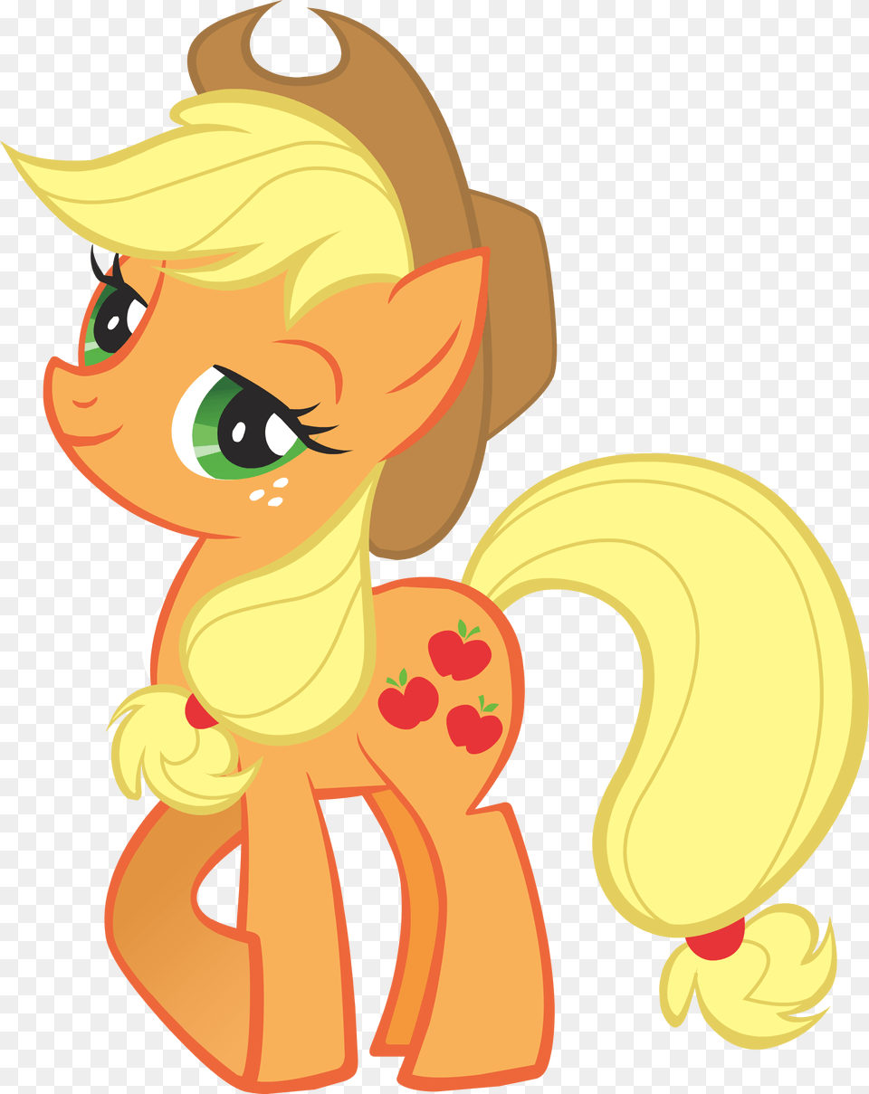 Applejack Mi Little Pony, Banana, Food, Fruit, Plant Free Png