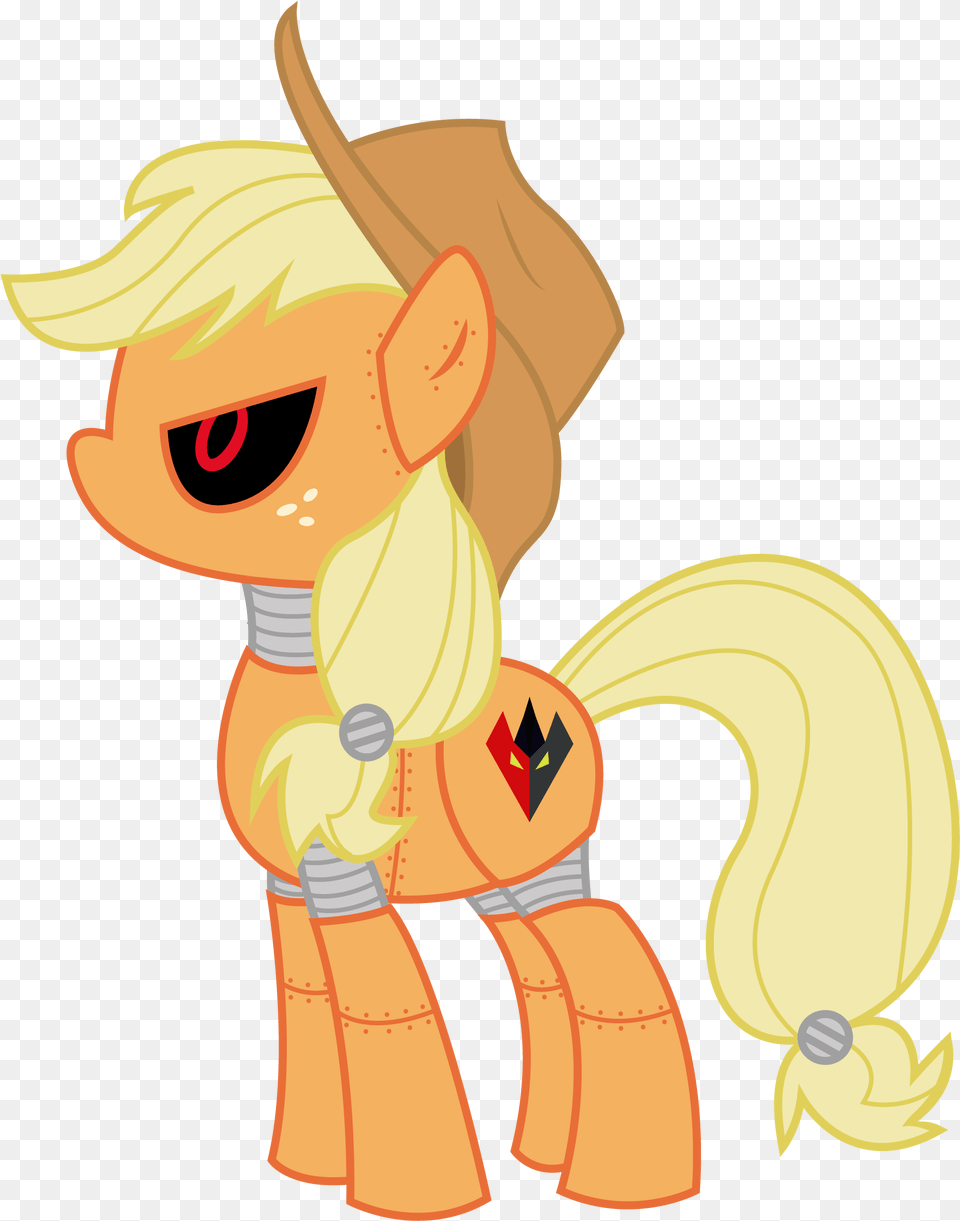 Applejack My Little Pony Friendship Is Magic Apple Jack, Banana, Food, Fruit, Plant Png Image