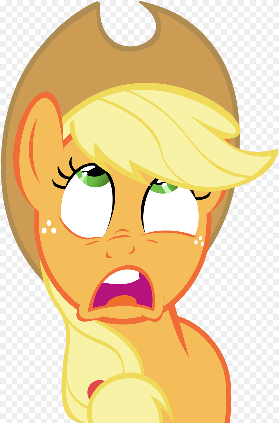 Applejack Patrick Star Fluttershy Know Your Meme My Little Pony Fece Meme, Baby, Person, Art Png