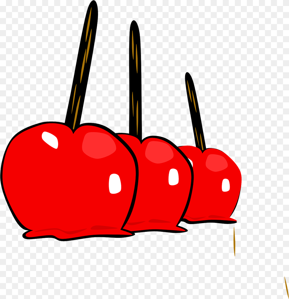 Apples Candy Yummy Candy Apples Clipart, Cherry, Food, Fruit, Plant Free Png