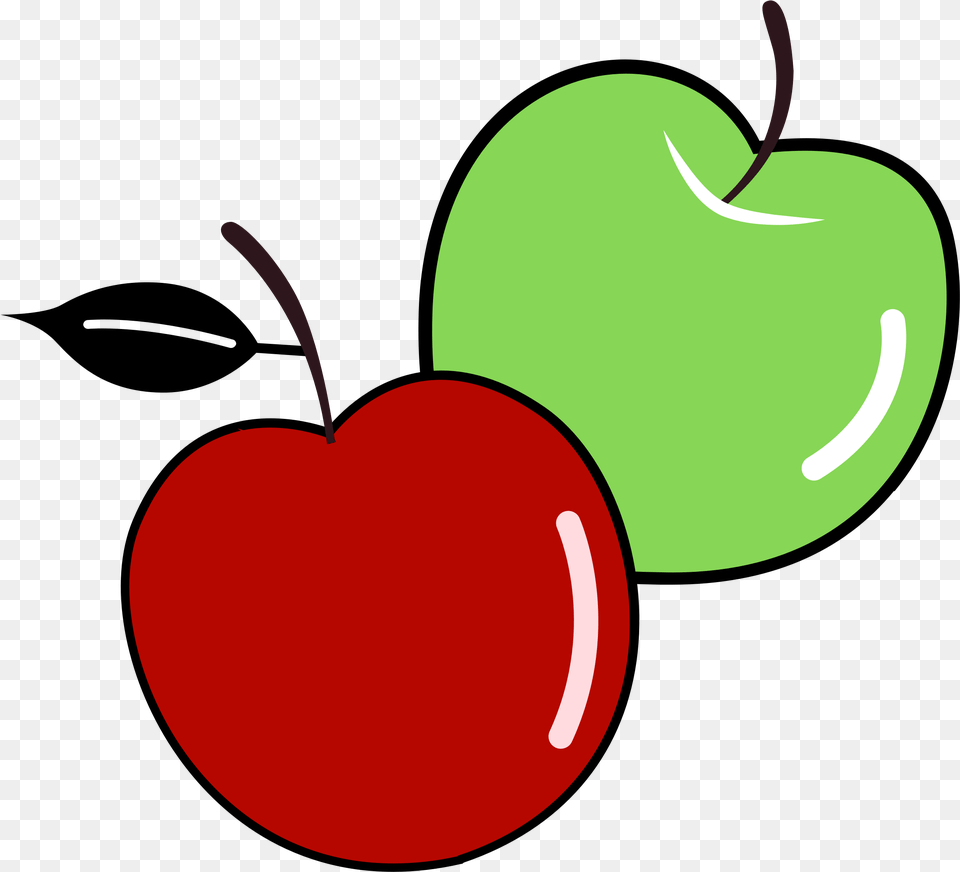 Apples Clipart Pdf For Download Clipart Image Of Apples, Food, Fruit, Plant, Produce Free Transparent Png
