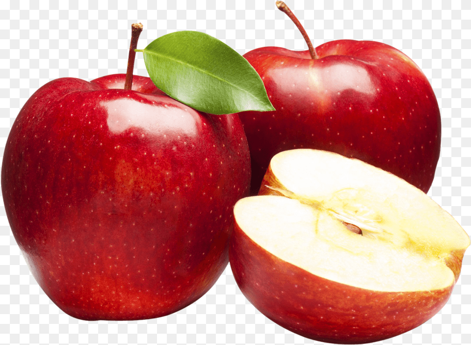 Apples Image Red Apple Fruit Image With Apple Fruit, Food, Plant, Produce Png