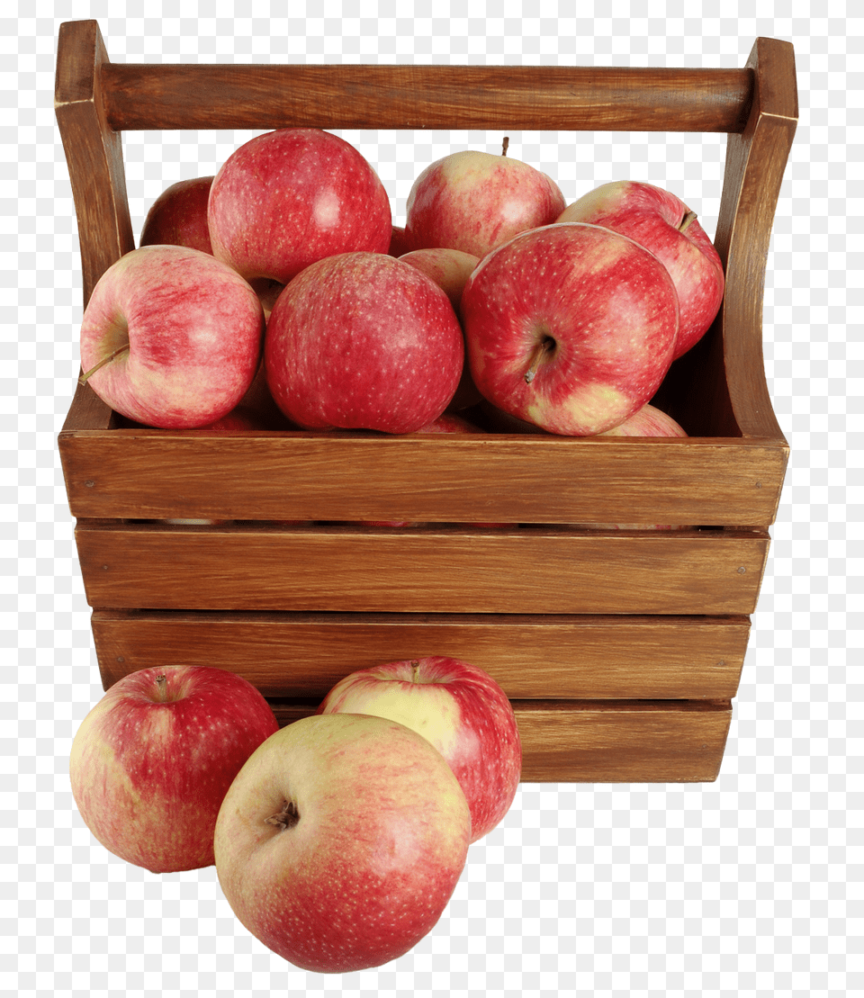 Apples In A Basket Image, Apple, Food, Fruit, Plant Free Png Download