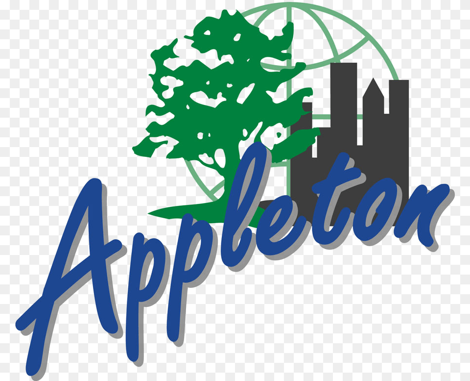 Appleton Game Night Will Benefit Shooting Victims City Of Appleton Logo, Green, Text, Plant, Tree Png Image