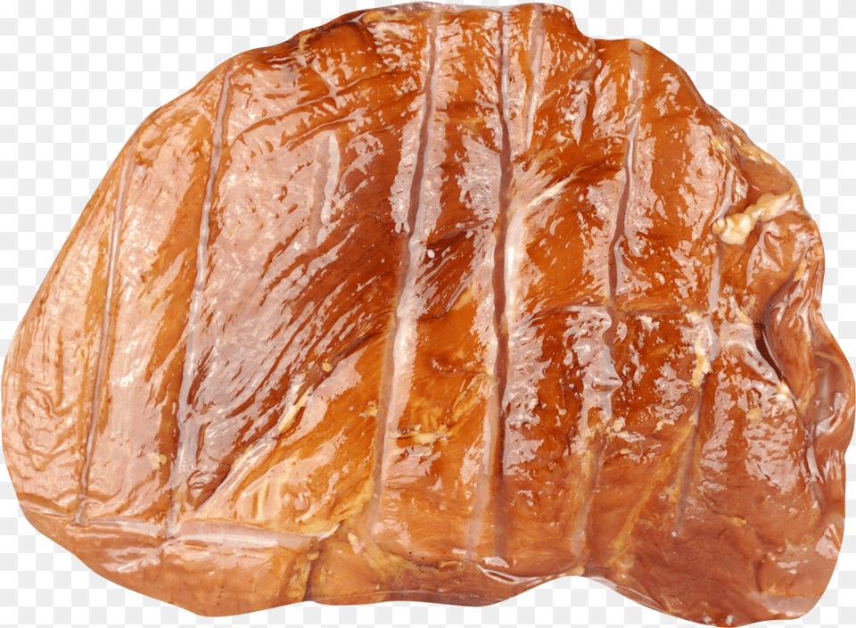 Applewood Smoked Ham Lye Roll, Food, Meat, Pork, Bread Free Png