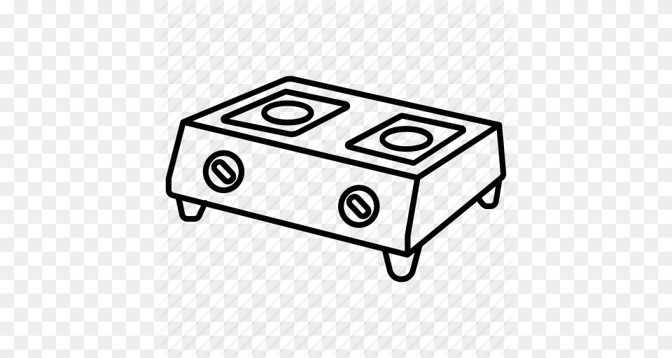 Appliance Burner Camping Cooker Cooking Hot Plate Icon, Device, Electrical Device, Oven, Stove Free Png Download