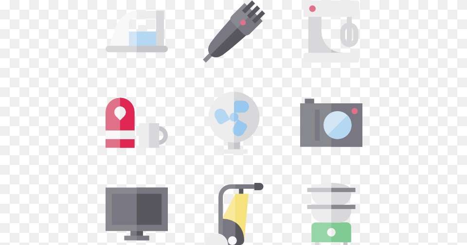 Appliance Icons Vector Small Home Appliances Vector, Person, Gas Pump, Machine, Pump Free Png
