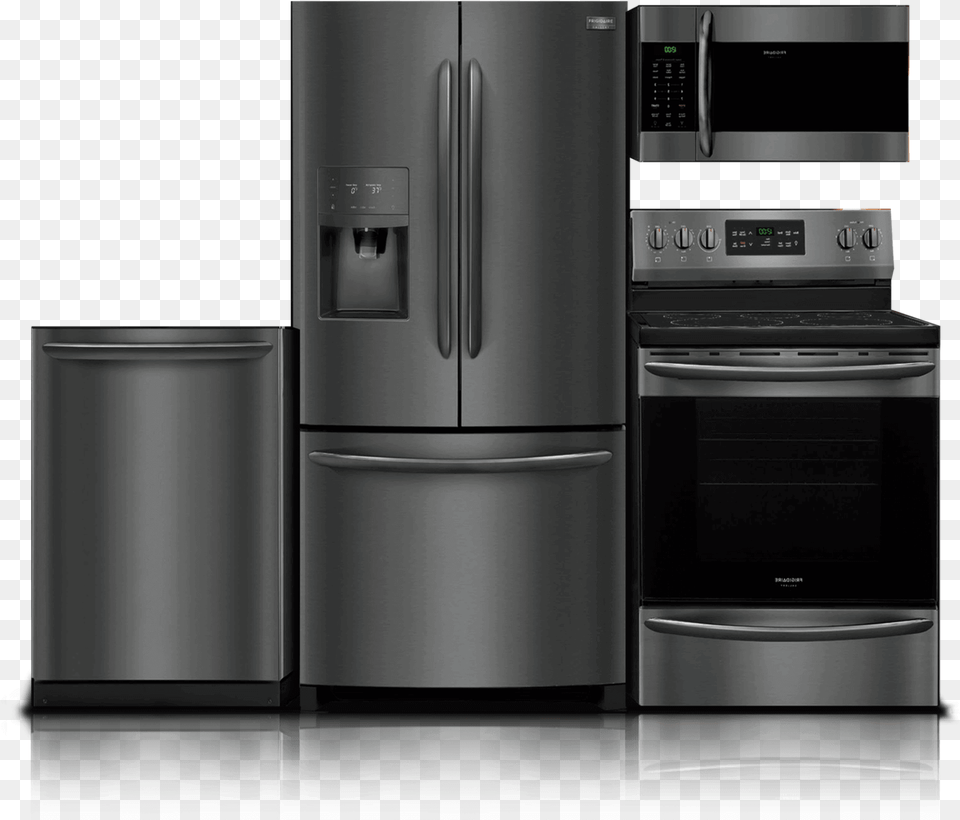 Appliance Packages Refrigerator, Device, Electrical Device, Microwave, Oven Free Png