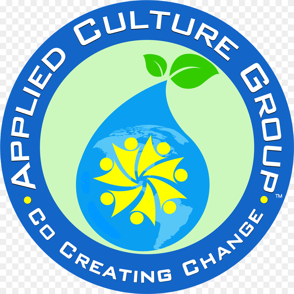 Applied Culture Group Circle, Logo, Badge, Symbol, Leaf Png Image