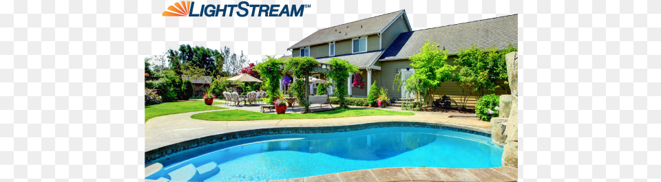 Apply Now For Lightstream Financing Summer Real Estate Facebook Cover, Architecture, Villa, Outdoors, Yard Free Png