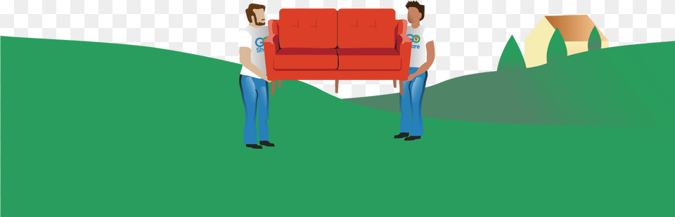 Apply To Be A Helper To Assist With Studio Couch, Person, Furniture, Clothing, Pants Png Image