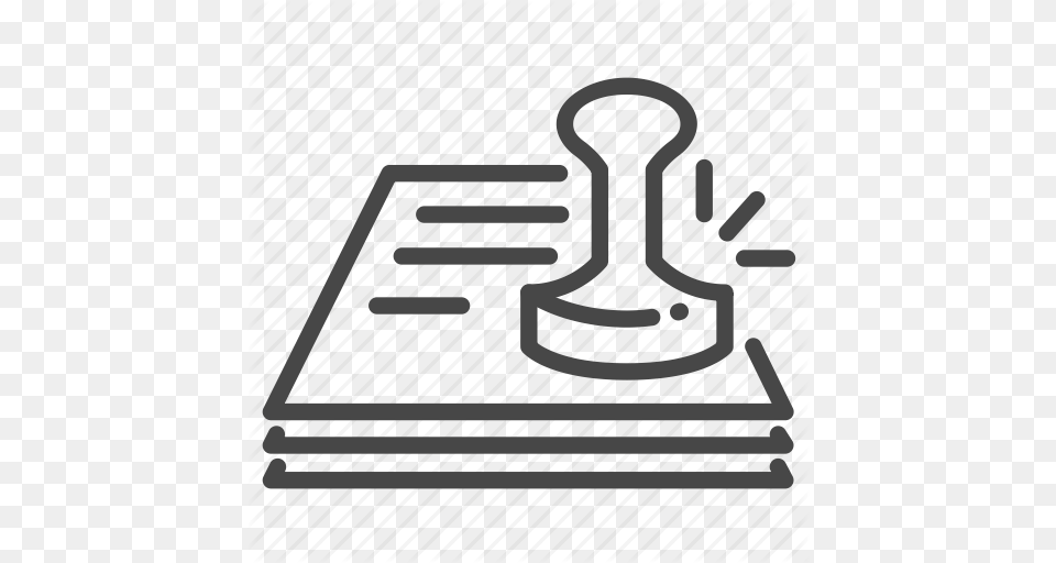 Approve Authorize Document Grant Papers Permission Stamp Icon, Text, Blackboard Free Transparent Png