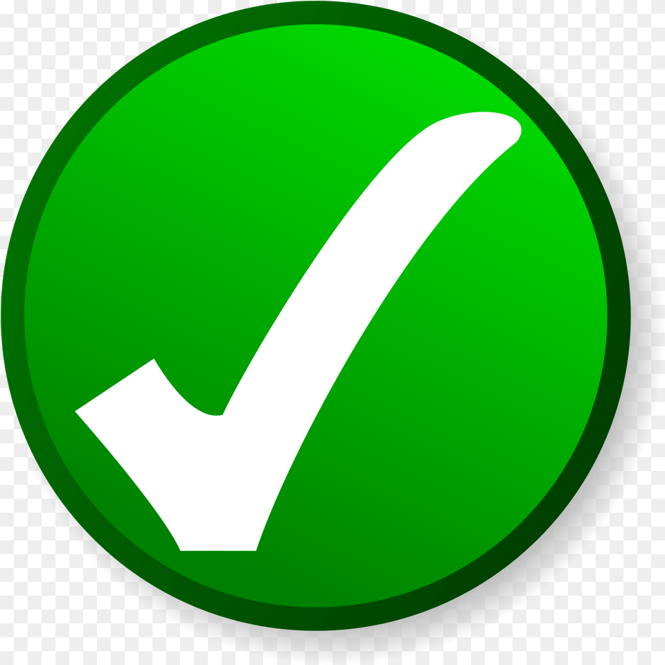 Approve Icon, Symbol, Disk, Green, Sign Png Image
