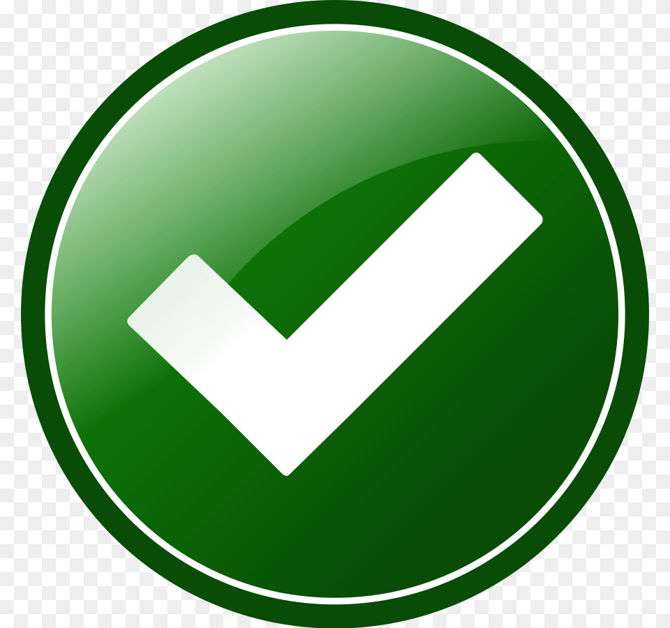 Approved Button Check Green Round Tick Okay Ok, Symbol, Sign, Disk Free Transparent Png