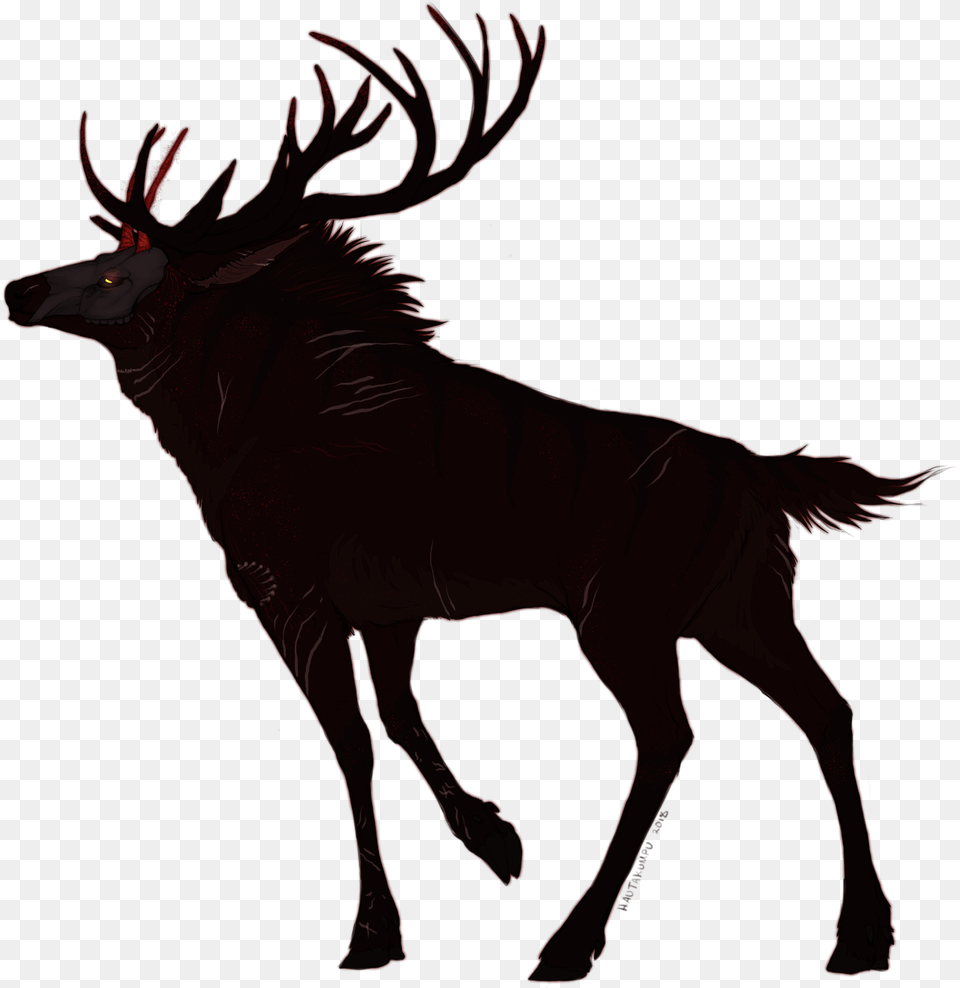 Approximate Elk, Animal, Deer, Mammal, Wildlife Free Png Download